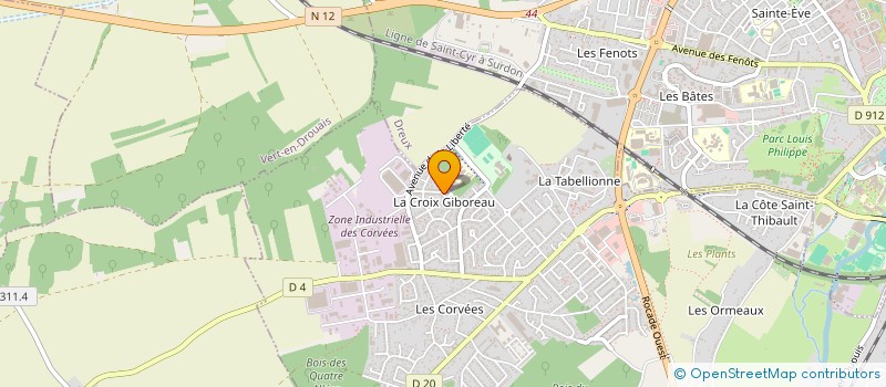 localisation de l'entreprise MONSIEUR AYAD ABARNOUS à VERNOUILLET