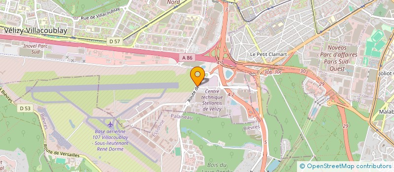 localisation de l'entreprise MONSIEUR AYAD CHABANI  VELIZY-VILLACOUBLAY