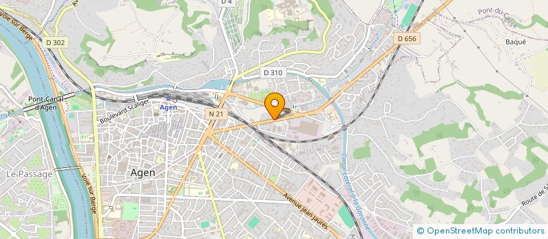 localisation de l'entreprise MONSIEUR AYAD ES-SAIYDY  AGEN