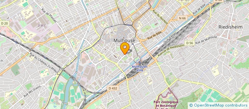 localisation de l'entreprise MONSIEUR AYAD JASSIM  MULHOUSE