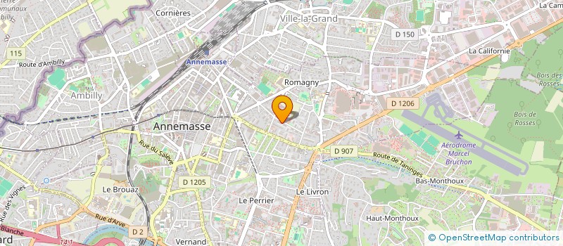 localisation de l'entreprise MONSIEUR AYAD SOUFI  ANNEMASSE