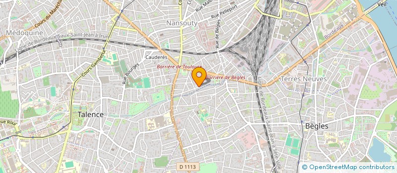 localisation de l'entreprise MONSIEUR AYAD ZADRAN  BORDEAUX