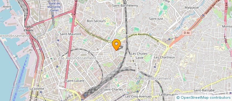 localisation de l'entreprise MONSIEUR AYADI CHOUIKHI à MARSEILLE