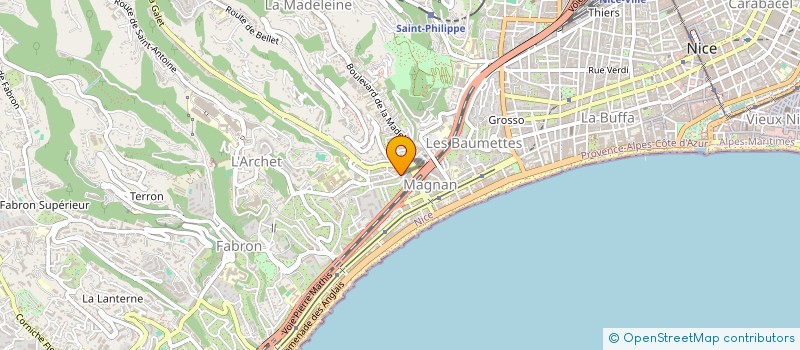 localisation de l'entreprise MONSIEUR AYADI LASSOUED à NICE
