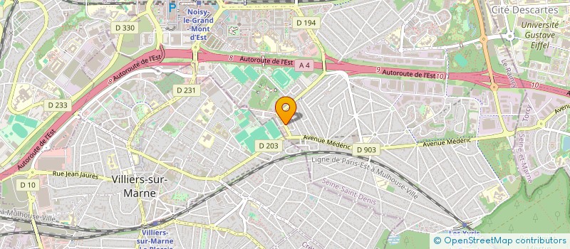 localisation de l'entreprise MONSIEUR AYADI SID à NOISY LE GRAND