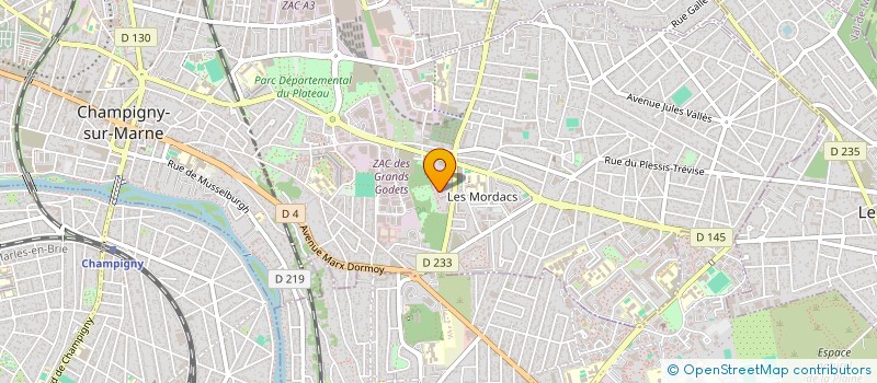 localisation de l'entreprise MONSIEUR AYAN NITU  CHAMPIGNY-SUR-MARNE