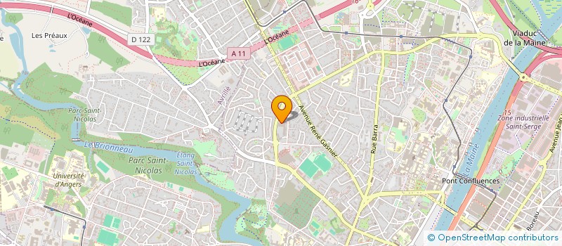 localisation de l'entreprise MONSIEUR AYANLE ADAM ABDERAHMAN à ANGERS