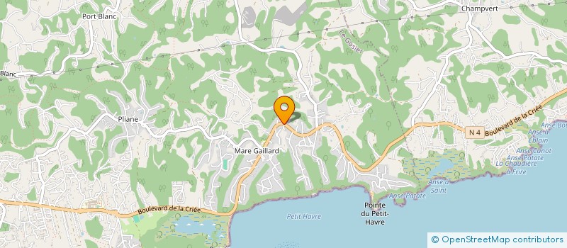 localisation de l'entreprise MONSIEUR AYANO EXIME  LE GOSIER