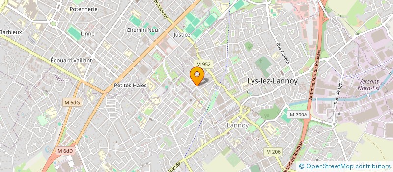 localisation de l'entreprise MONSIEUR AYAYI MESSAN  LYS-LEZ-LANNOY