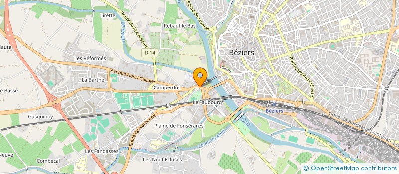localisation de l'entreprise MONSIEUR AYDI SOUF  BEZIERS