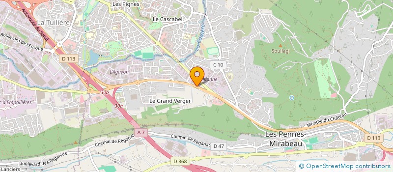 localisation de l'entreprise MONSIEUR AYDIN ACER à LES PENNES-MIRABEAU