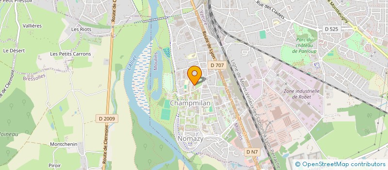 localisation de l'entreprise MONSIEUR AYDIN BAYRAKTAR  MOULINS