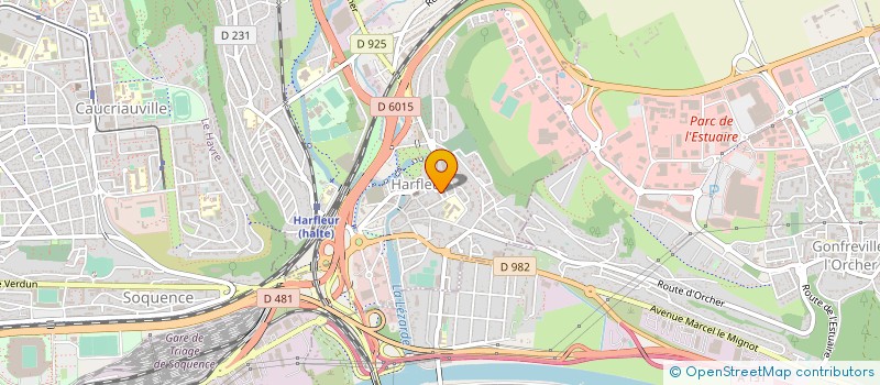 localisation de l'entreprise MONSIEUR AYDIN CALIS  HARFLEUR