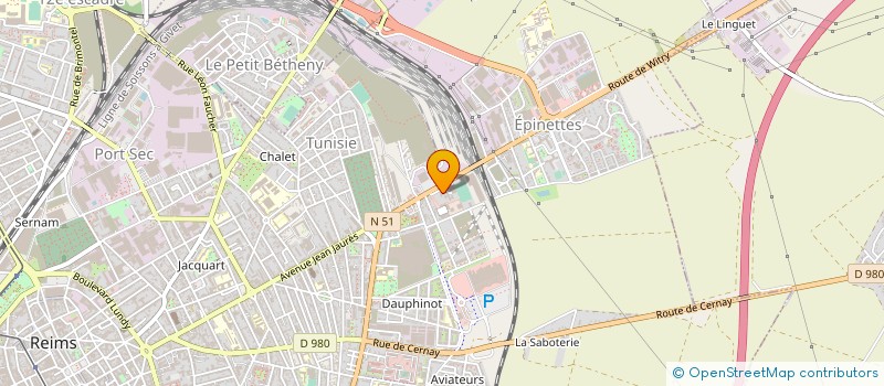 localisation de l'entreprise MONSIEUR AYDIN COSKUN  REIMS