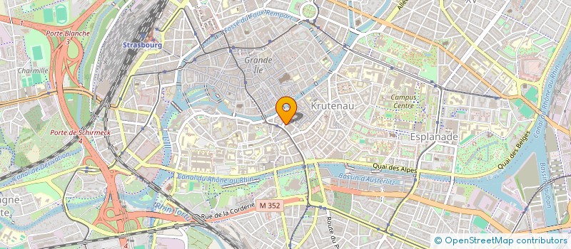 localisation de l'entreprise MONSIEUR AYDIN GEVEZ à STRASBOURG