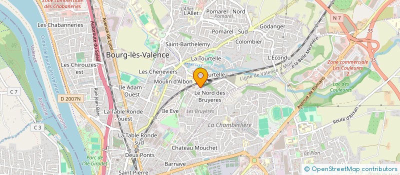 localisation de l'entreprise MONSIEUR AYDIN KARAYOL à BOURG-LES-VALENCE