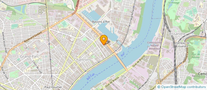 localisation de l'entreprise MONSIEUR AYDIN SANAVI  BORDEAUX