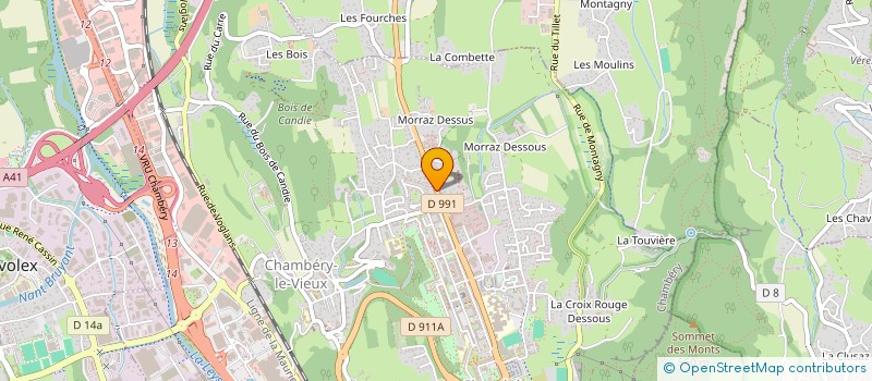 localisation de l'entreprise MONSIEUR AYDIN TEMUR  CHAMBERY