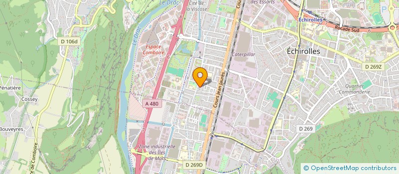 localisation de l'entreprise MONSIEUR AYDIN TIRYAKI  ECHIROLLES