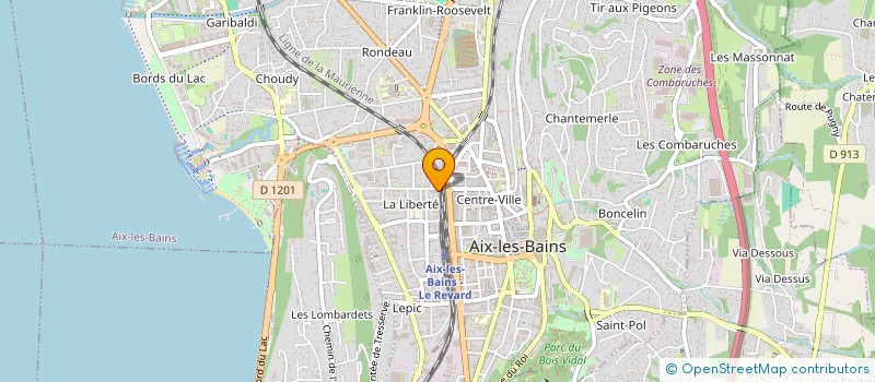 localisation de l'entreprise MONSIEUR AYDIN YILDIRIM à AIX-LES-BAINS