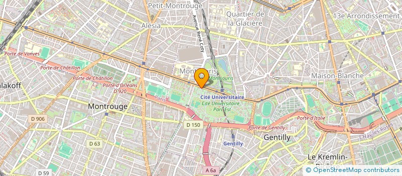 localisation de l'entreprise MONSIEUR AYE MAUNG  PARIS