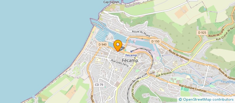 localisation de l'entreprise MONSIEUR AYED JASSOUSTI  FECAMP