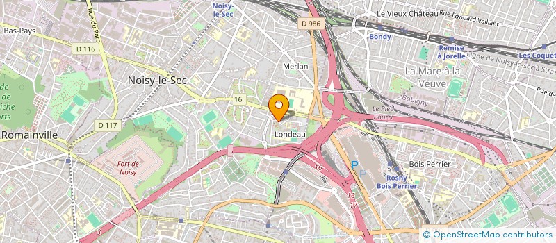 localisation de l'entreprise MONSIEUR AYEMANE CHETOUANI à NOISY-LE-SEC