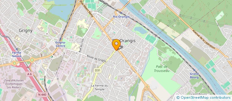 localisation de l'entreprise MONSIEUR AYEPPIN RATTINAME  RIS-ORANGIS