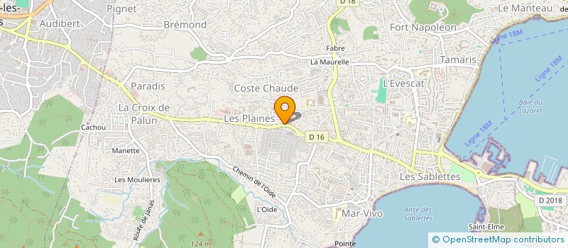 localisation de l'entreprise MONSIEUR AYHAN ASLAN à LA SEYNE-SUR-MER