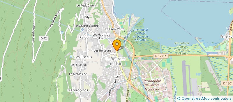 localisation de l'entreprise MONSIEUR AYHAN COBAN  LE BOURGET-DU-LAC