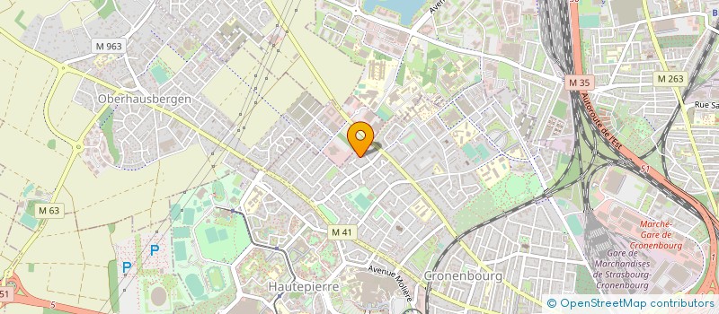 localisation de l'entreprise MONSIEUR AYHAN DOGANAY à STRASBOURG