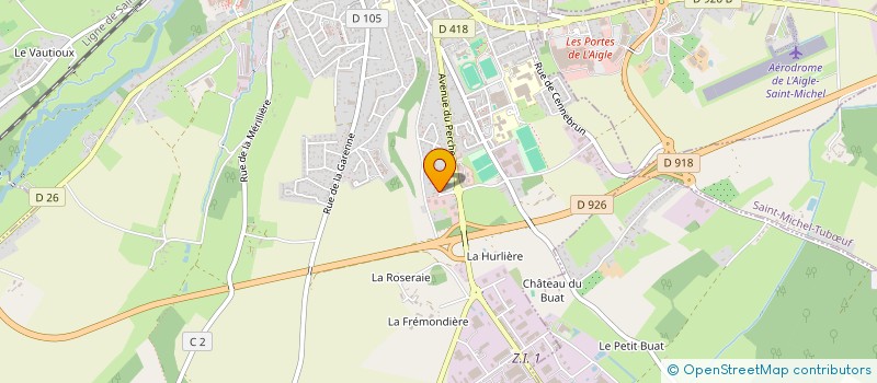 localisation de l'entreprise MONSIEUR AYHAN ERGUN à L'AIGLE