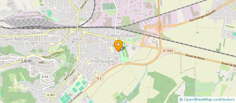 localisation de l'entreprise MONSIEUR AYHAN KURT à LAON