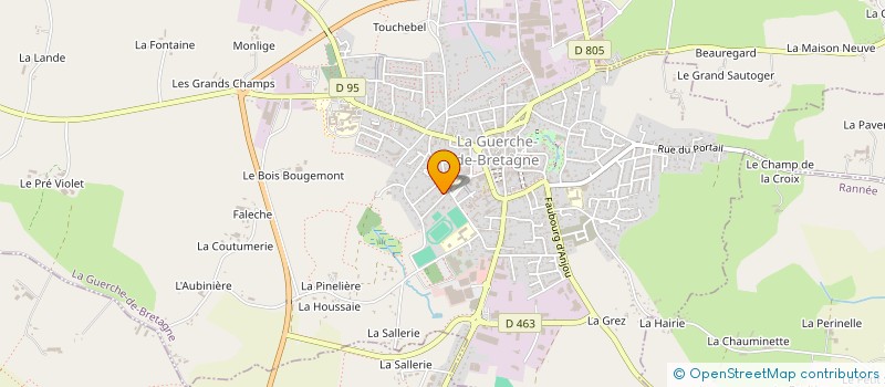 localisation de l'entreprise MONSIEUR AYHAN NUMAN  LA GUERCHE-DE-BRETAGNE