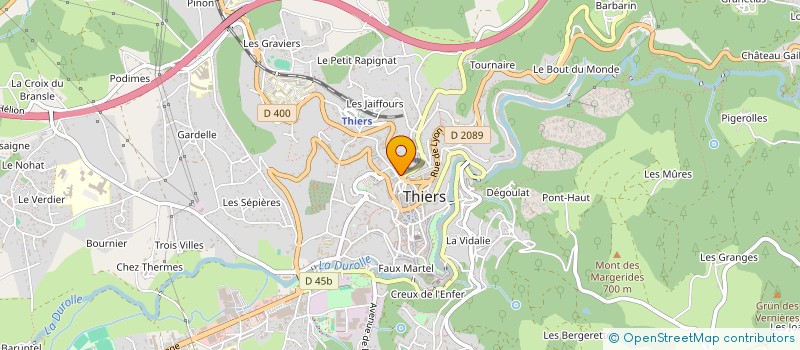localisation de l'entreprise MONSIEUR AYHAN OZDEMIR à THIERS