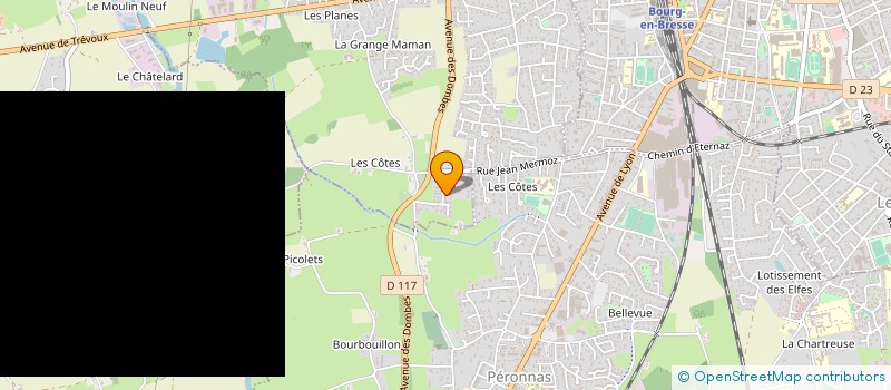 localisation de l'entreprise MONSIEUR AYHAN TASDELEN à VIRIAT