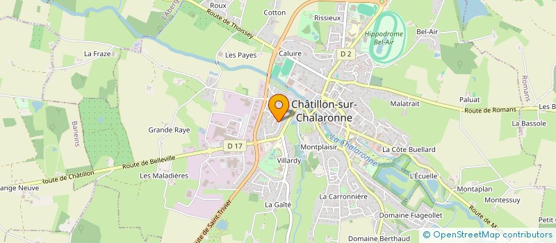 localisation de l'entreprise MONSIEUR AYHAN TEKIN à CHATILLON-SUR-CHALARONNE