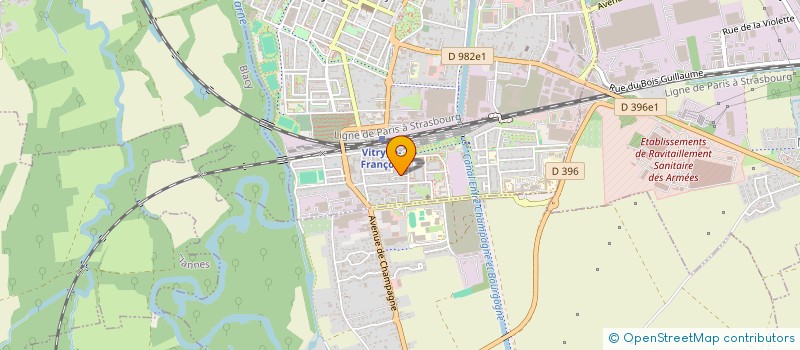 localisation de l'entreprise MONSIEUR AYI GABIAM  VITRY-LE-FRANCOIS