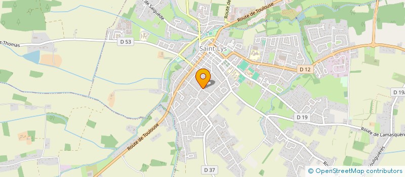 localisation de l'entreprise MONSIEUR AYI MESSAN  SAINT-LYS