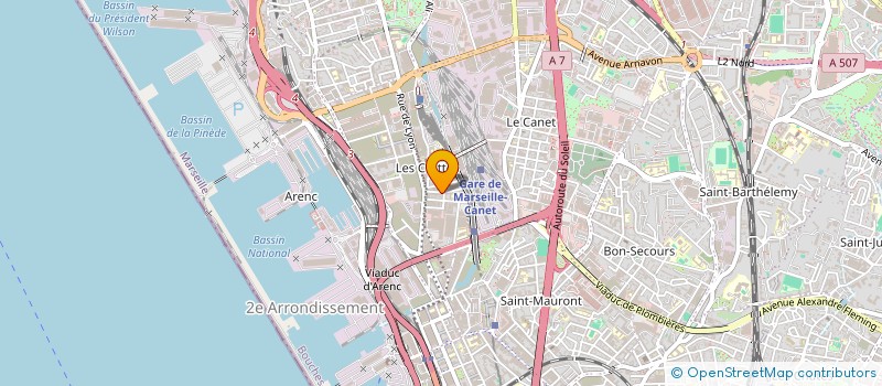 localisation de l'entreprise MONSIEUR AYIMANE YOUSSOUFA à MARSEILLE