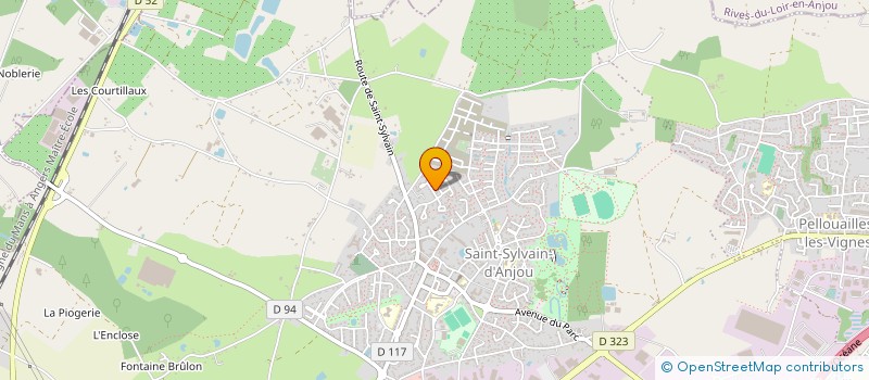 localisation de l'entreprise MONSIEUR AYITE AZIADAPOU  VERRIERES-EN-ANJOU