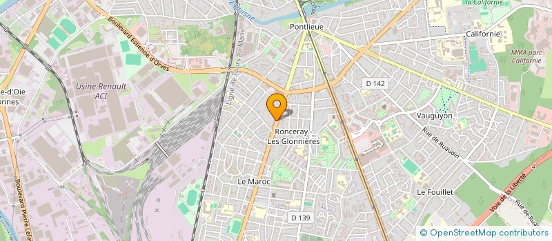 localisation de l'entreprise MONSIEUR AYITE CREPPY à LE MANS