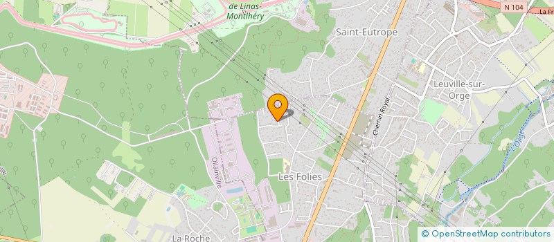 localisation de l'entreprise MONSIEUR AYITE GUY AJAVON à SAINT-GERMAIN-LES-ARPAJON