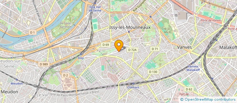 localisation de l'entreprise MONSIEUR AYITEVI AKOUETE ANENOU à ISSY-LES-MOULINEAUX