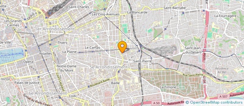 localisation de l'entreprise MONSIEUR AYITEY SETORDJI  MARSEILLE
