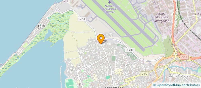 localisation de l'entreprise MONSIEUR AYKEL BENCHADI à MARIGNANE