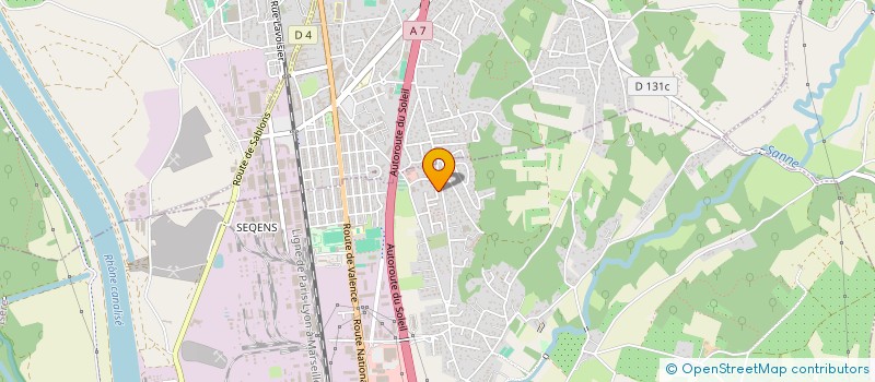 localisation de l'entreprise MONSIEUR AYKUT GEVREK  SALAISE-SUR-SANNE