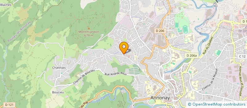 localisation de l'entreprise MONSIEUR AYKUT KAPKIN à ANNONAY