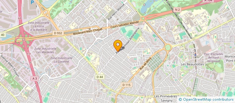 localisation de l'entreprise MONSIEUR AYLAN HAMITECHE à AULNAY-SOUS-BOIS