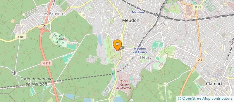 localisation de l'entreprise MONSIEUR AYLAN TOUABI à MEUDON